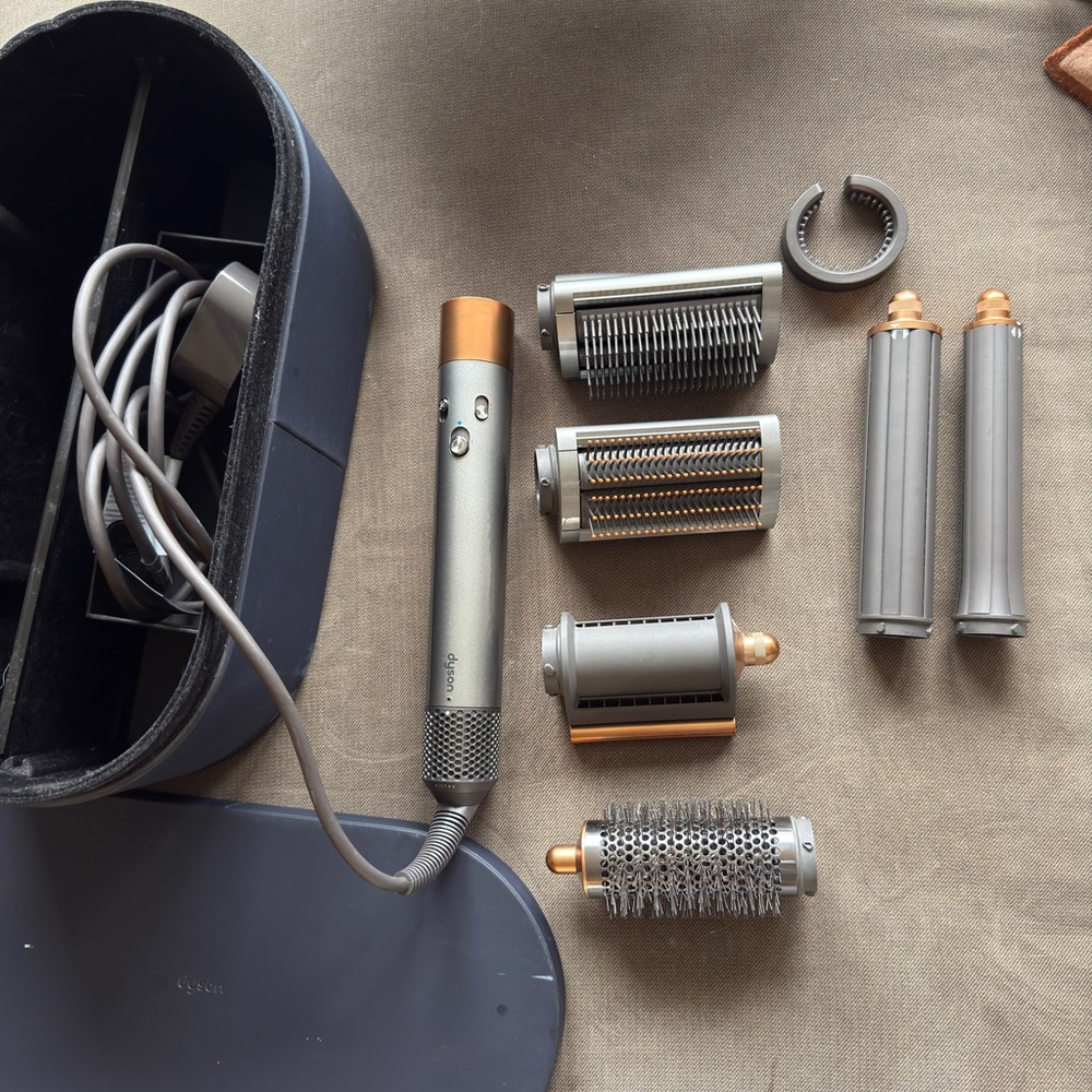 Dyson Hair Styling Set - Silver and Gold
